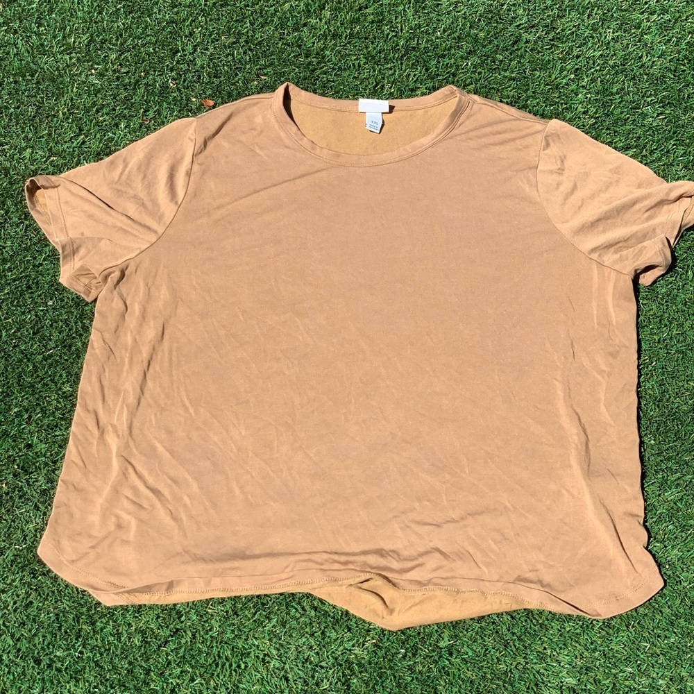 Tan Blouse